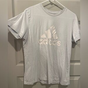 Adidas baby blue tee